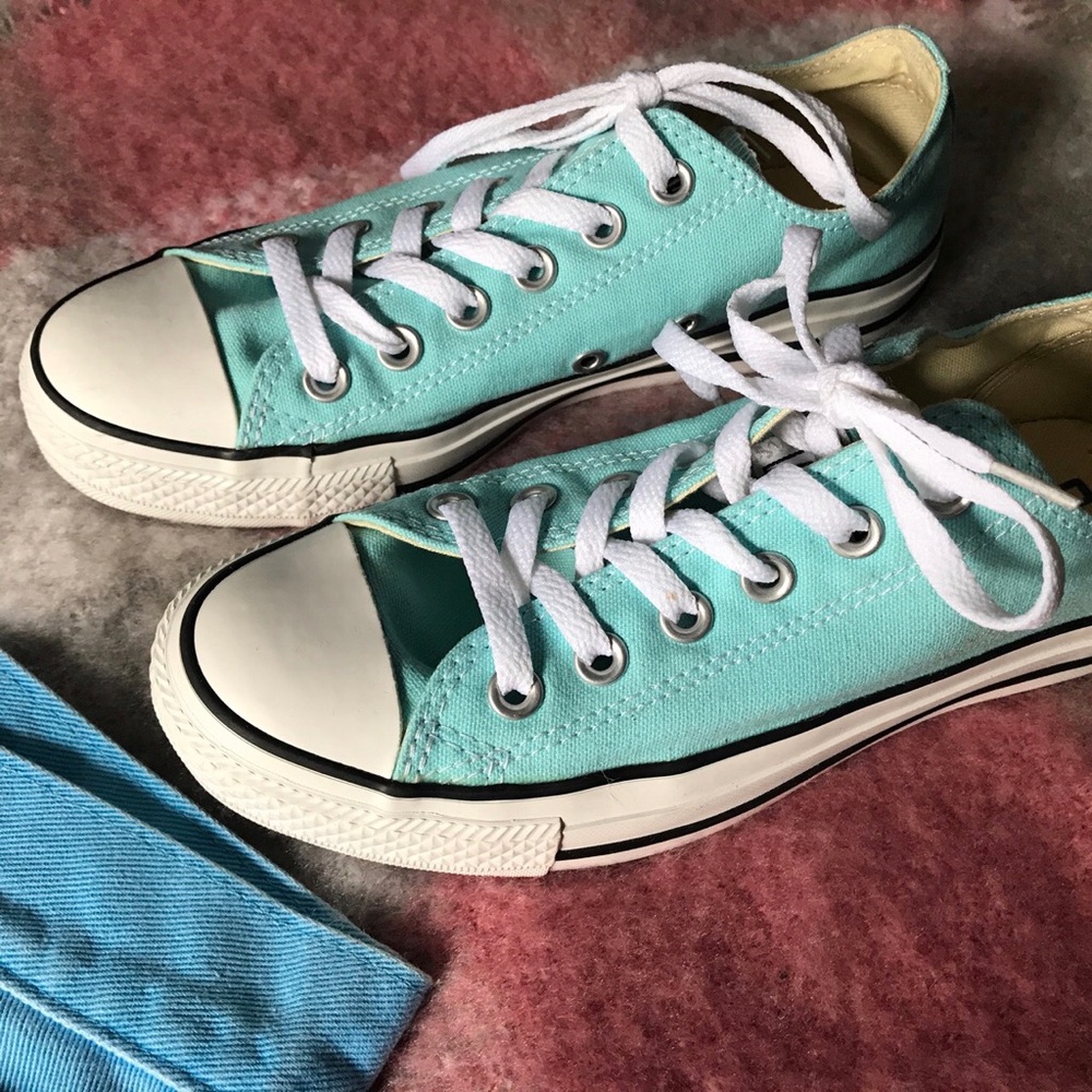 Baby Blue Converse